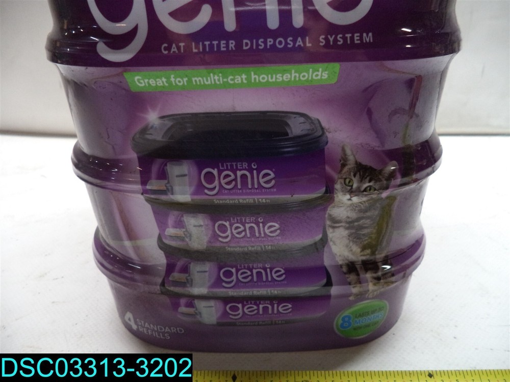 Litter Genie Standard Refill 4 pack 078300005643