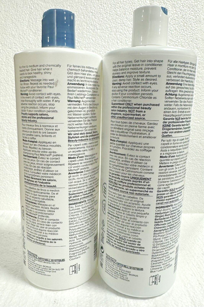 Paul Mitchell Shampoo One & The Conditioner Duo 33.8 Oz