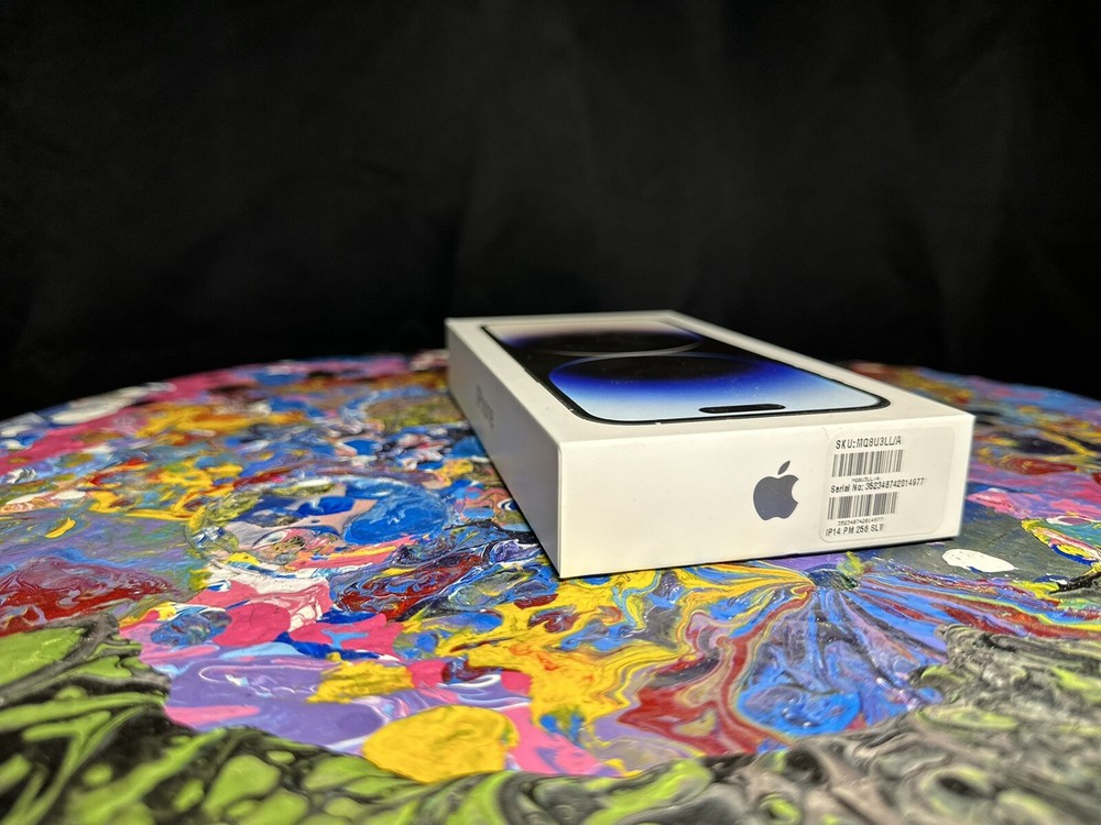 Apple iPhone 14 Pro Max Silver EMPTY BOX ONLY