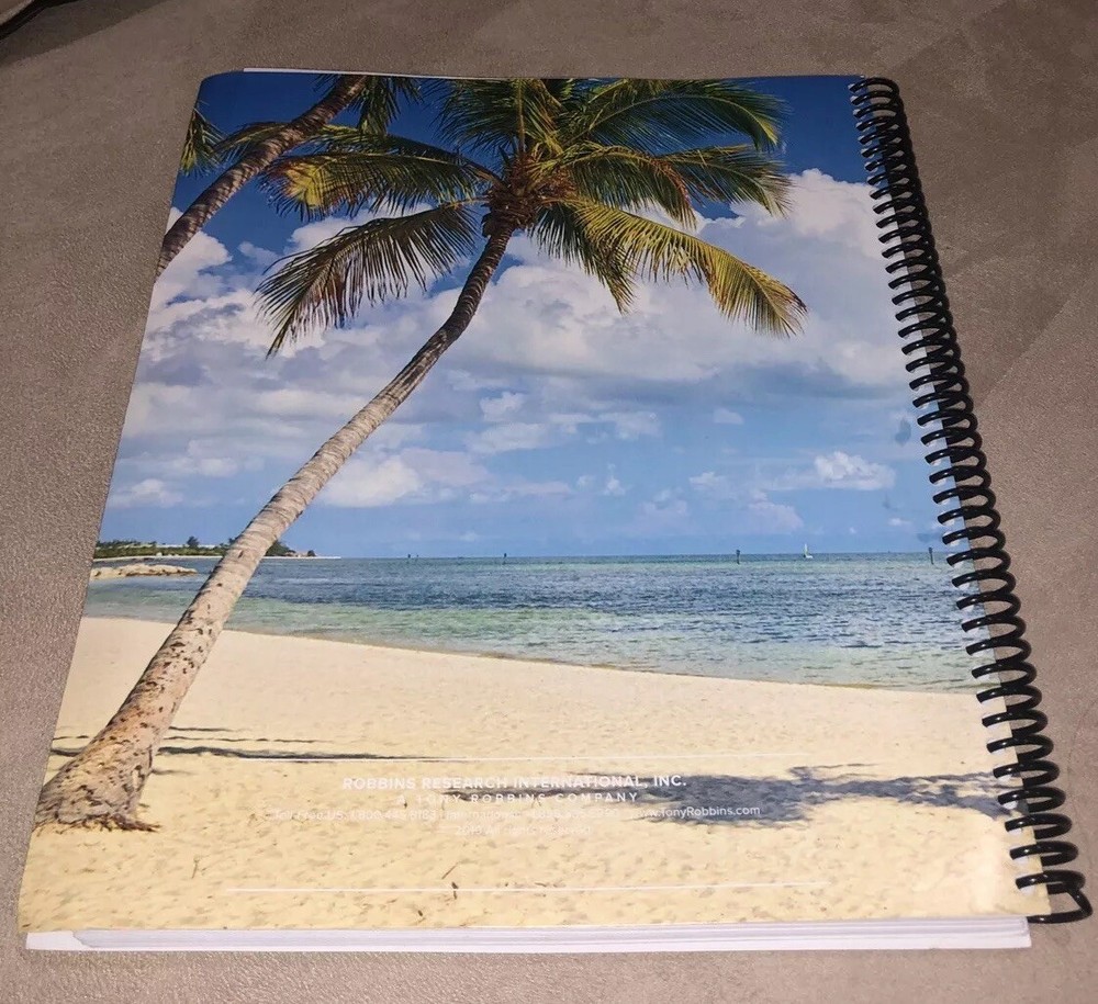 Tony Robbins Life Mastery Workbook Manual - LIMITED QUANTITY