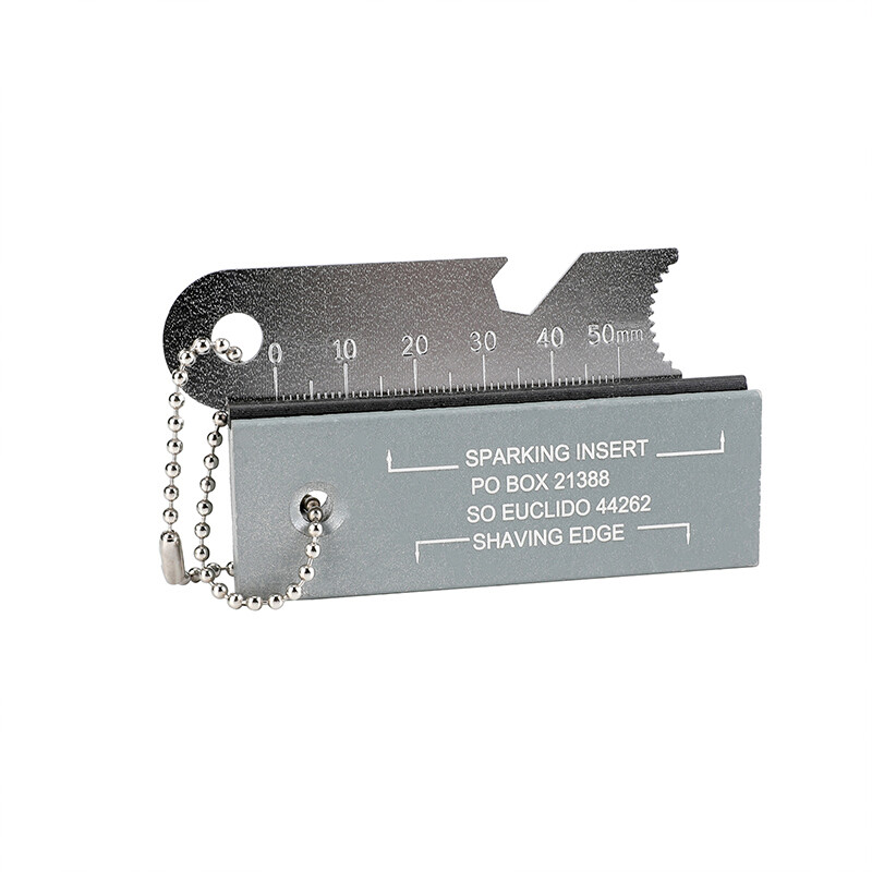 Pocket Keychain Camping Fire Starter Flint Tool Camp Starting Striker Windproof