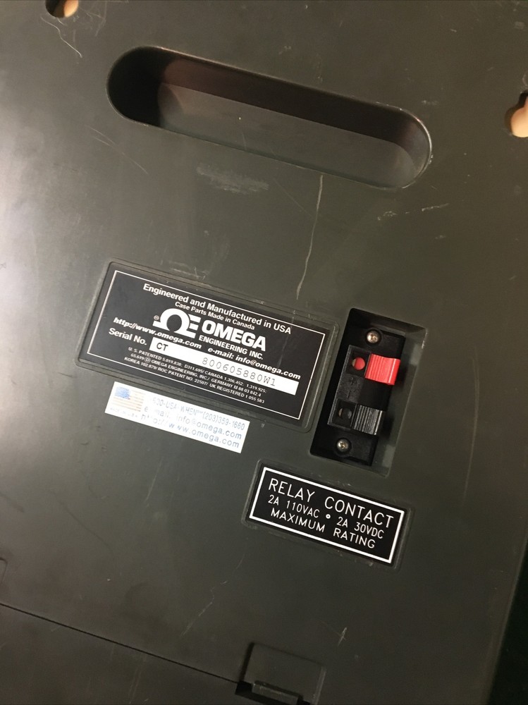 Omega Temperature/Relative Humidity Circular Chart Recorder ASIS