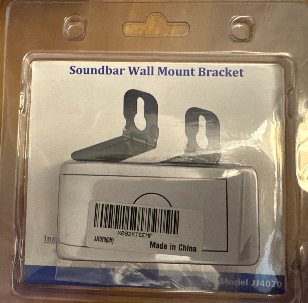 Soundbar Wall Mount Bracket