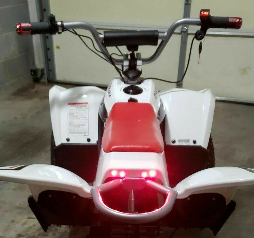 Razor DQ E200 E300 Mx 350 400 mx500 mx650- LED Headlight/Horn ad on schwinn