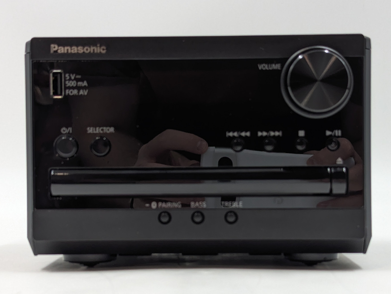 Panasonic Compact Stereo System w/ CD, Bluetooth & FM Radio (SC-PM270PP-K) Black