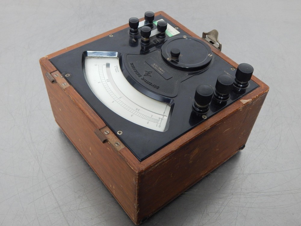 SENSITIVE RESEARCH INSTRUMENT P-7178 MODEL D DYNAMOMETER AMMETER M1274
