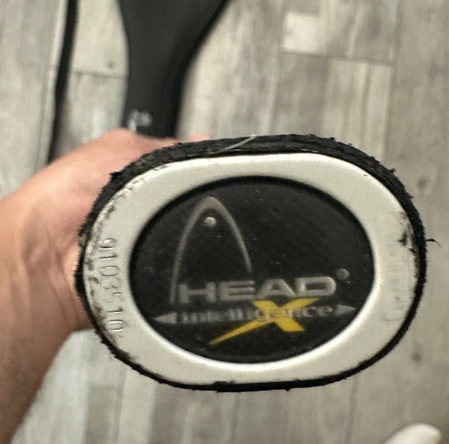 Head Intelligence ix160g Squash Racquet w/ Carrying Case Needs Grip