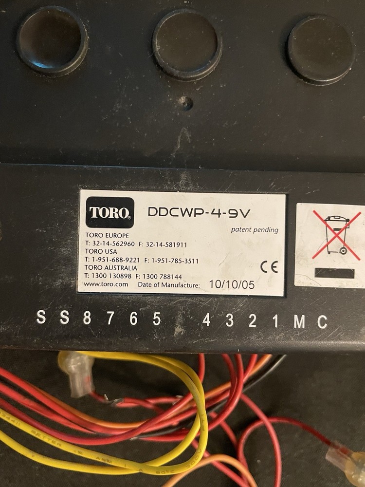 Toro DDCWP 4 Station 9V Battery Operated Controller (DDCWP-4-9V)