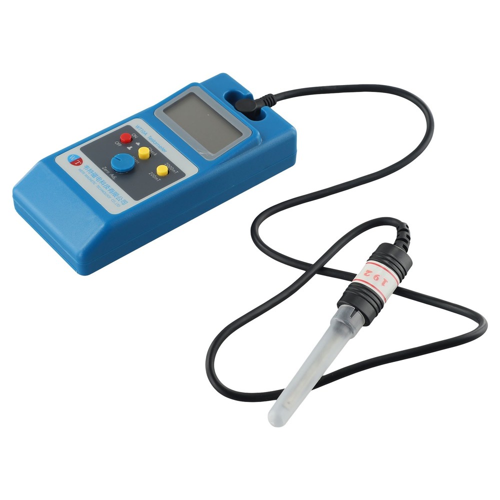 Handheld WT10A Magnetic Field Tester Gauss Meter with Ns Function Probe
