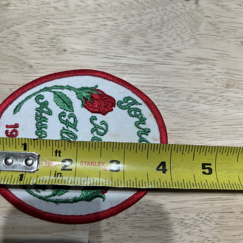 Torrance Rose Float Association 1984 Rose Parade Pasadena CA Souvenir Patch