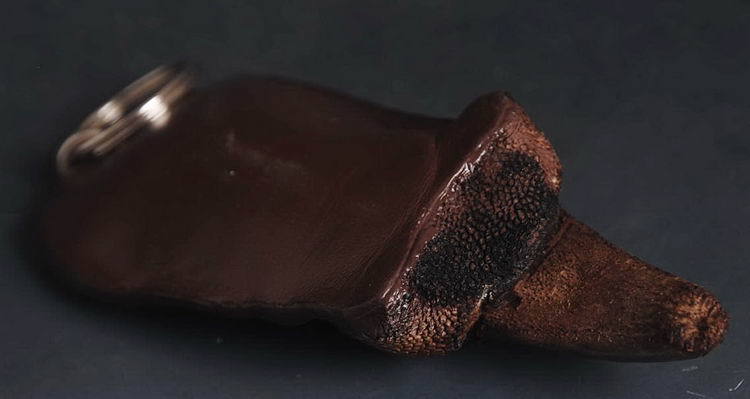 Artificial rearing Ostrich paw Chain