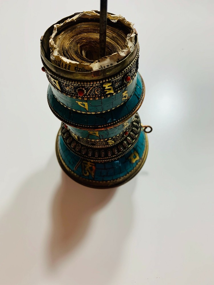 Prayer wheel from Tibet