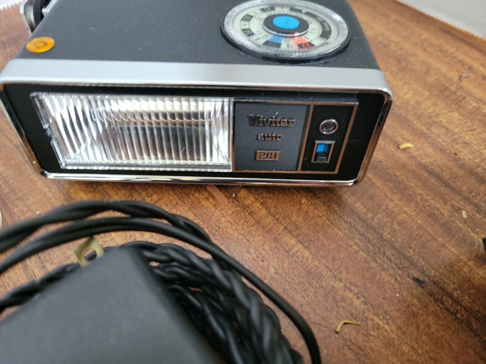 Vivitar Automatic Electronic Flash 281 Complete New Old Stock Amazing