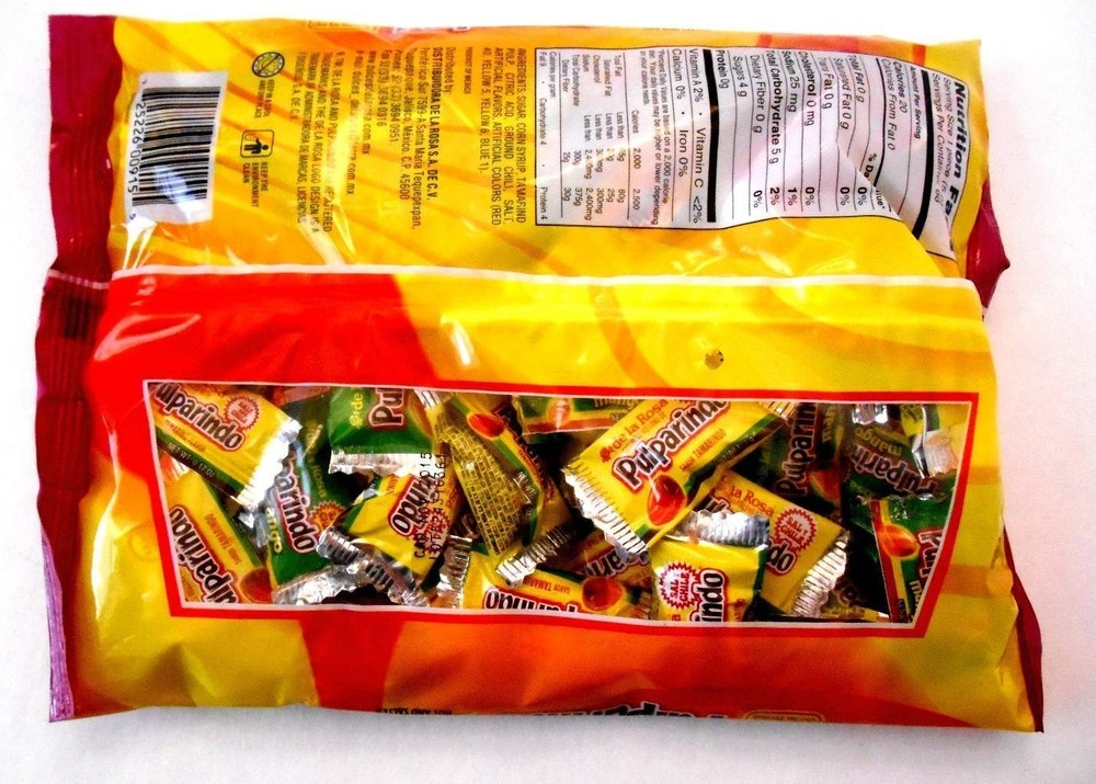 Authentic Mexican Tamarind Hard Candy - 68 Pieces for Snacking Delight