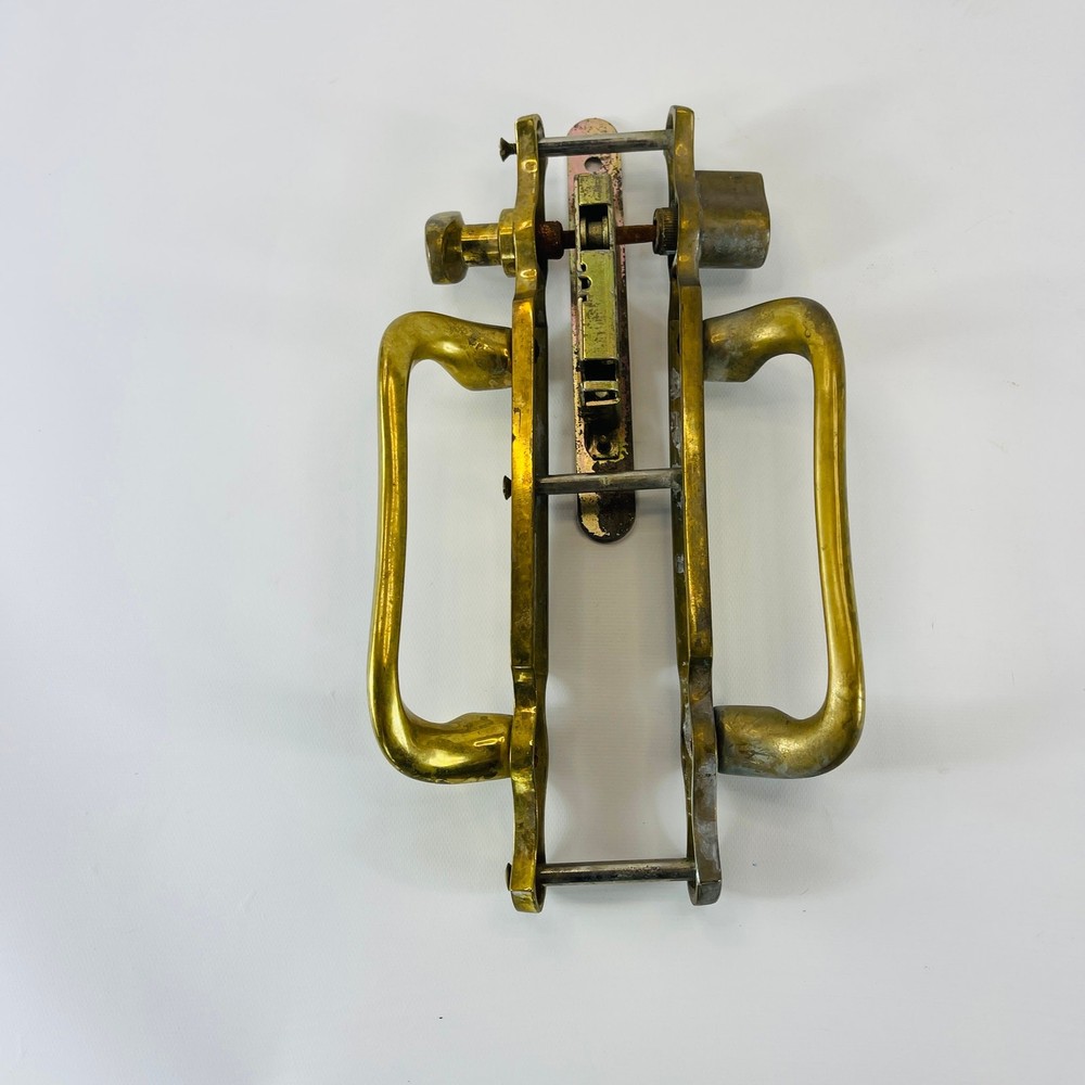 Brass Door Handles Lock; No key