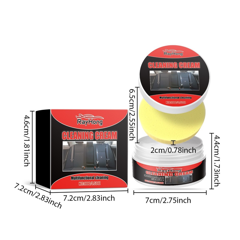 Car interior leather renovation paste