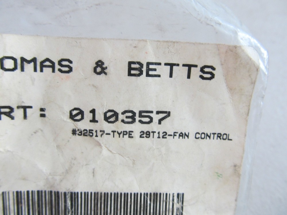 Thomas & Betts 010357 Thermostat