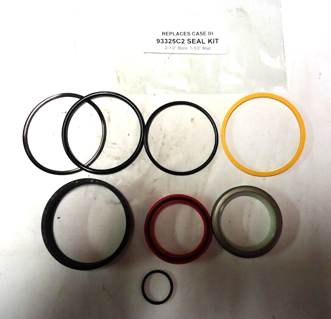 93325C2 Case-IH replacement cylinder seal kit (2-1/2" bore with 1-1/2" Rod)