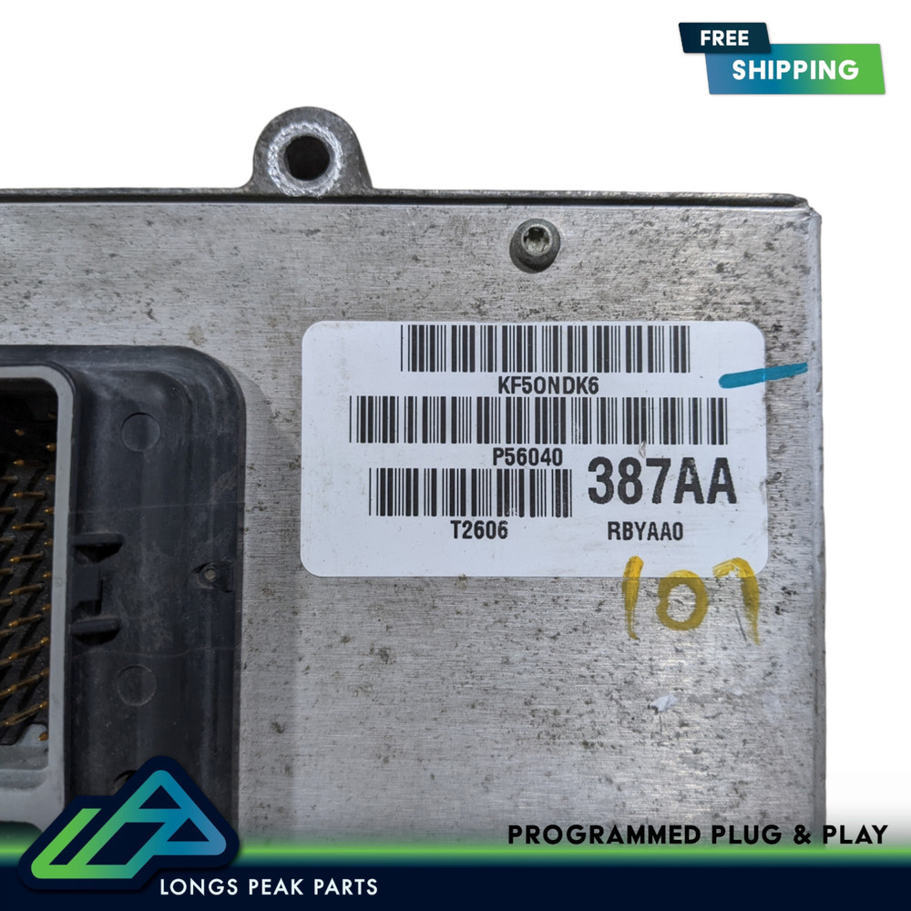 1997 Dodge Ram 5.2L VIN PROGRAMMED ECU PCM Engine Control Module 56040387AD
