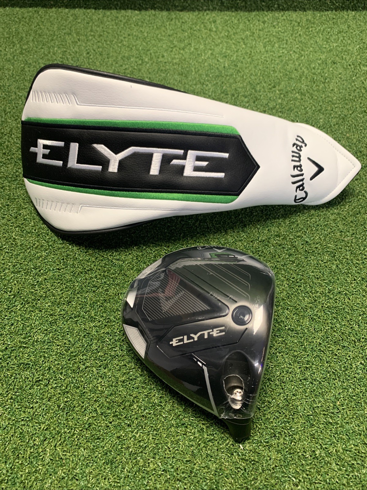 Wrapped Callaway Elyte Night Driver - RH, 9° - Driver Head Only + Headcover
