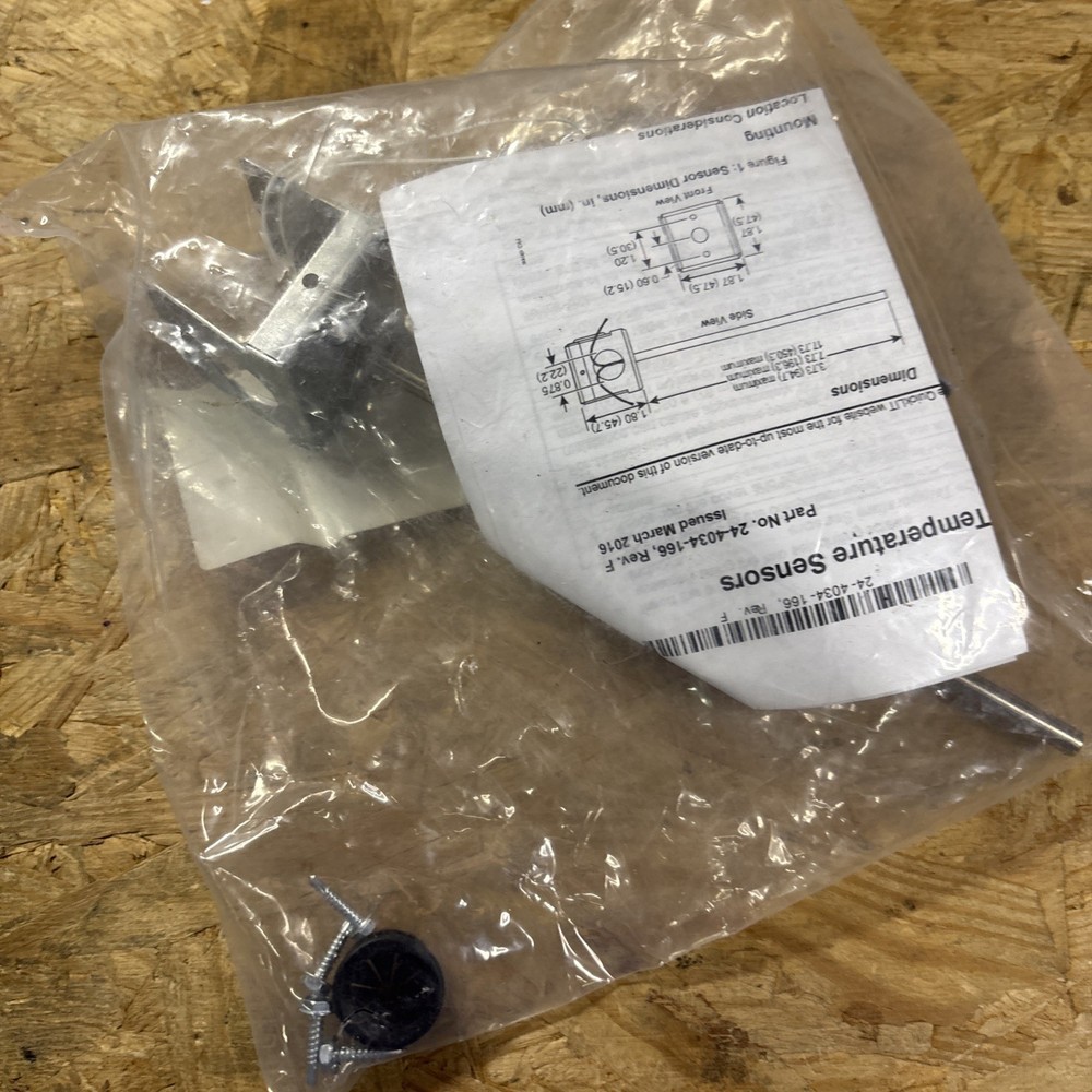 Johnson Controls TE-6311M-1 Duct Probe Temperature Sensor, 1k Nickel Sensor, 8".