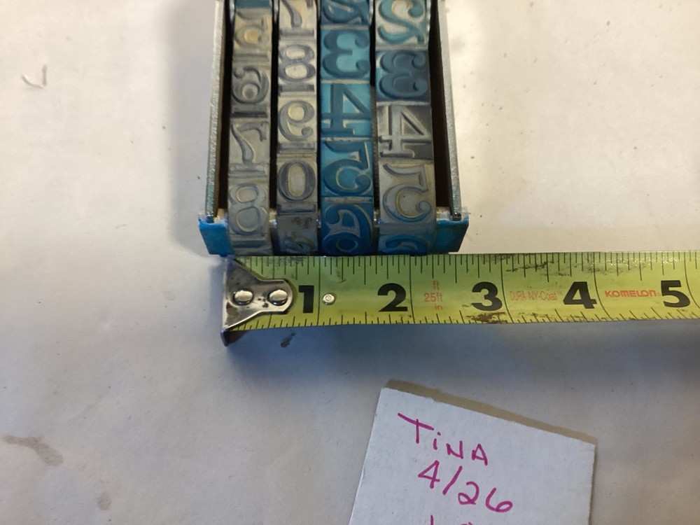 Vintage Royal Stamp pricing ink stamper