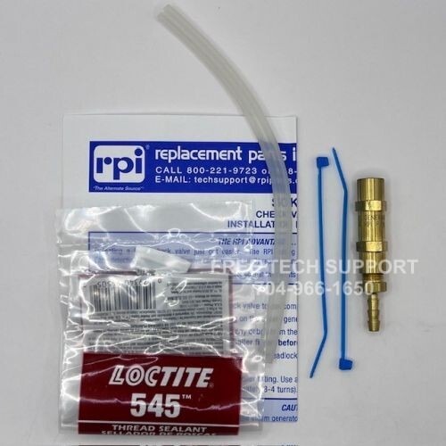 Scican Statim G4 2000 CHECK VALVE KIT RPI Part #SCK011
