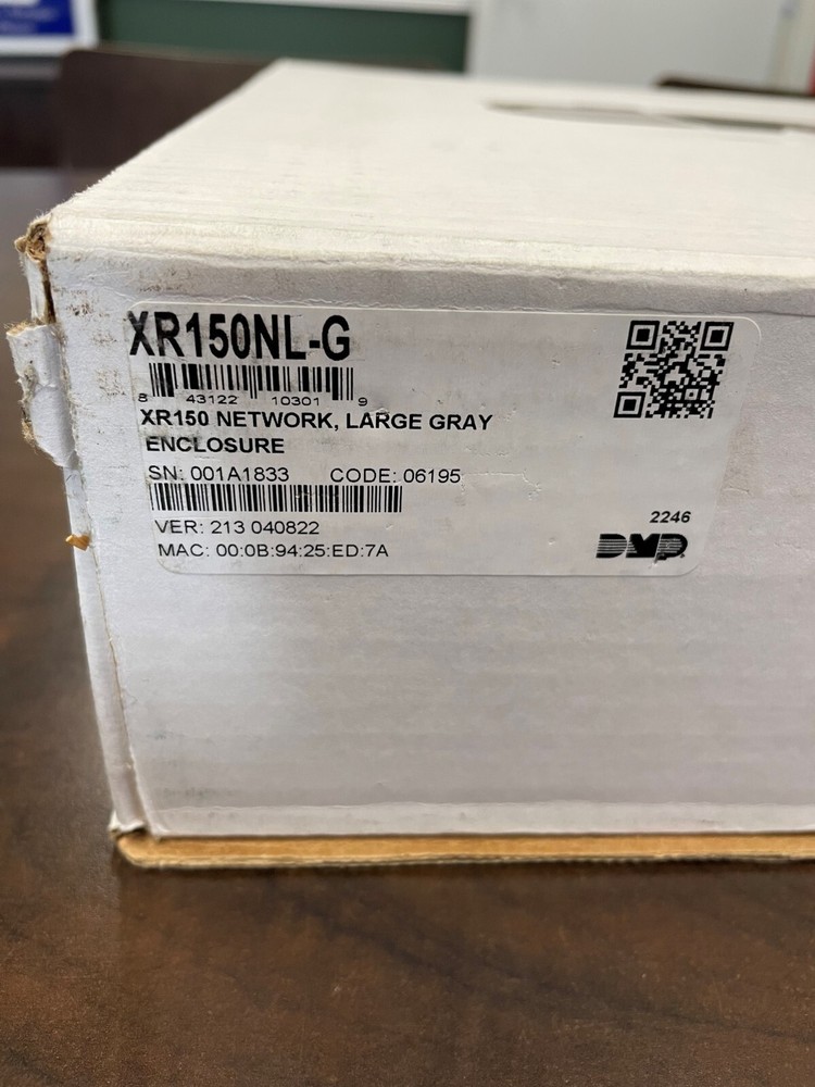 DMP XR150NL-G Network Panel Assembly and Accessories.