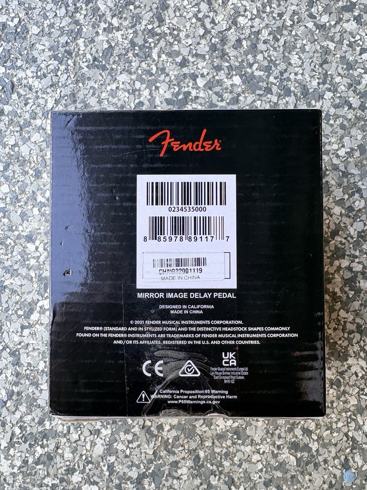 Fender Mirror Image Delay Effects Pedal