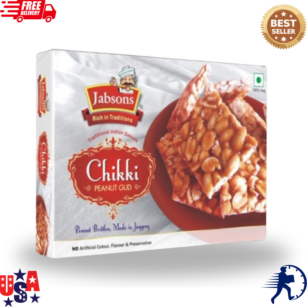 Jabsons Chikki Peanut Crush 400g