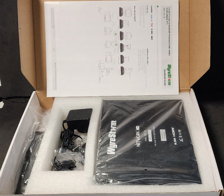 Wyrestorm NHD-230-TX NetworkHD Standard AV Over IP Encoder