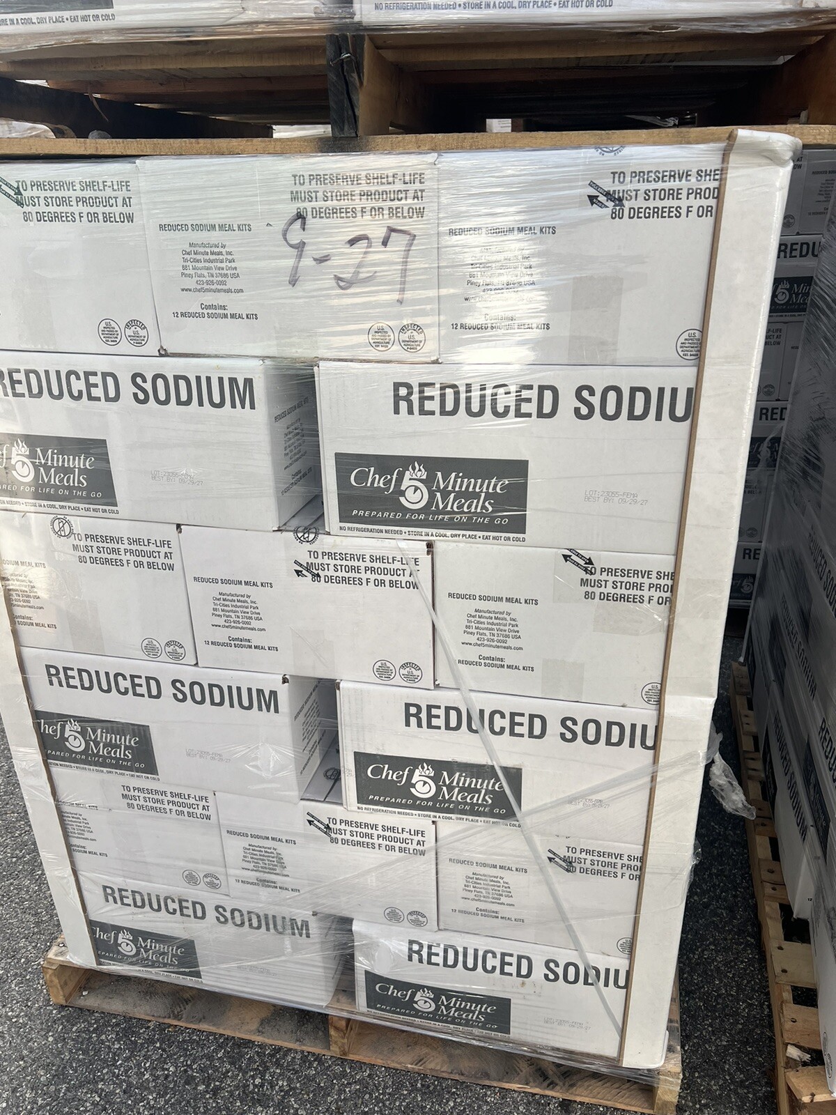 1 CASE Chef 5 Minute Meals Inspection Date 9/2027 or better 12 Meals MRE camping