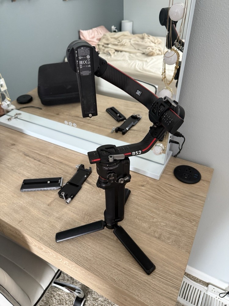 DJI Ronin RS 2 RS2 Camera Gimbal Stabilizer Pro Combo in Case