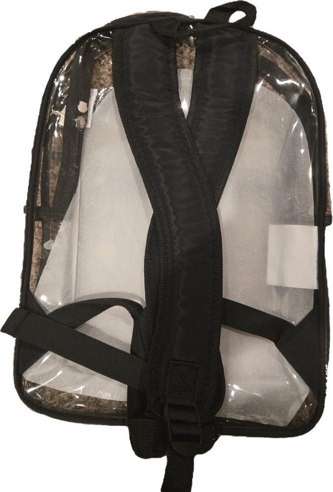 Fuel Performance for life Clear Backpack Dual Front Back Pack NWT