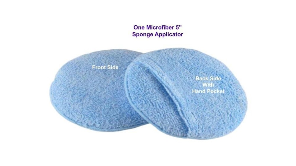 Leather CPR Microfiber Applicator Sponge - Leather Conditioner Applicator, Ro...