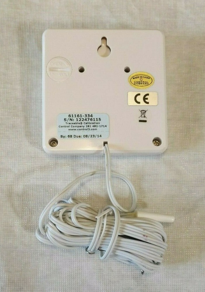 *NEW* VWR 61161-334 Traceable® Solar-Powered Thermometer + Sensor & Cable