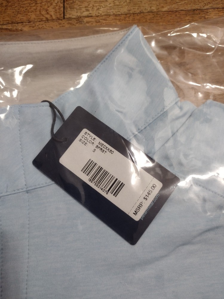 Peter Millar Stealth Performance Pullover Small 1/4 Zip Crown Crafted ME0XK60