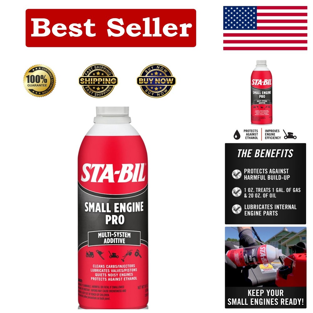 Liquid Engine Additive 16 fl. oz. - Small Engine Pro for Performance & Longevity