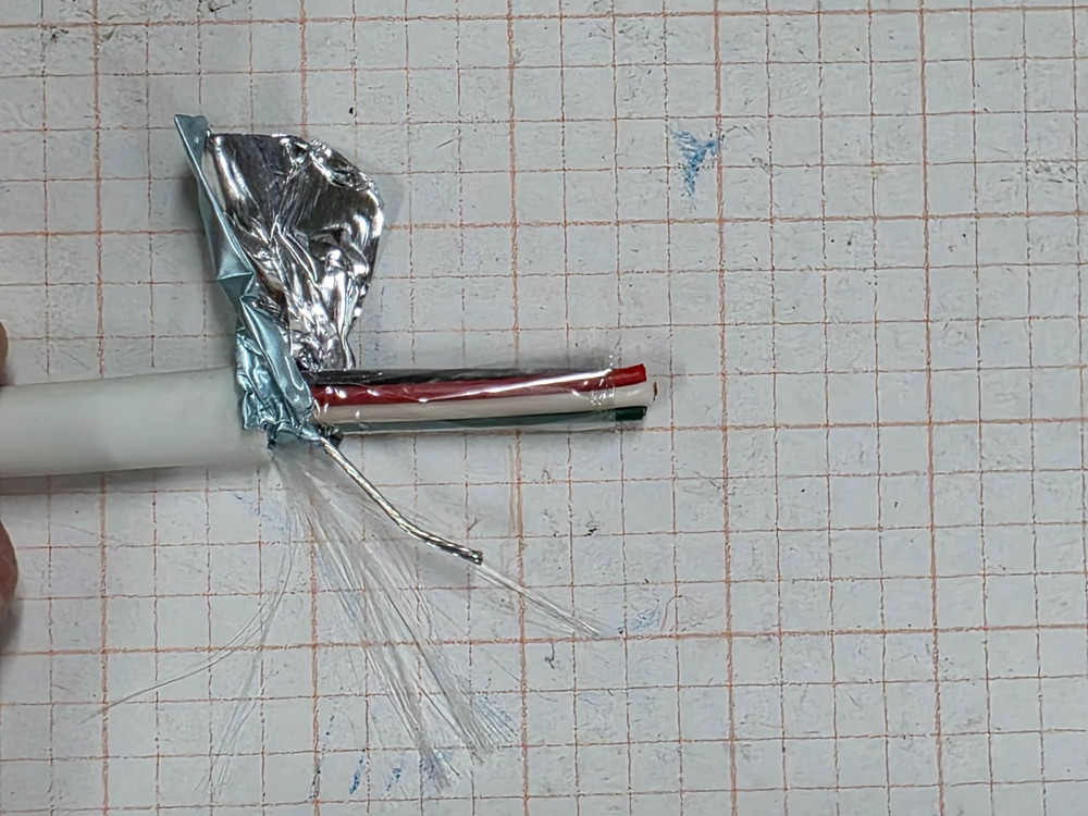 Liberty AV 22/6C Shielded Plenum Security/Control Cable CMP White /50ft