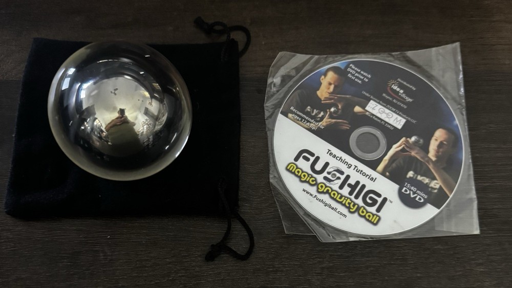 FUSHIGI Magic Gravity Ball w/ Teaching Tutorial. for ages 12& up. Untested.