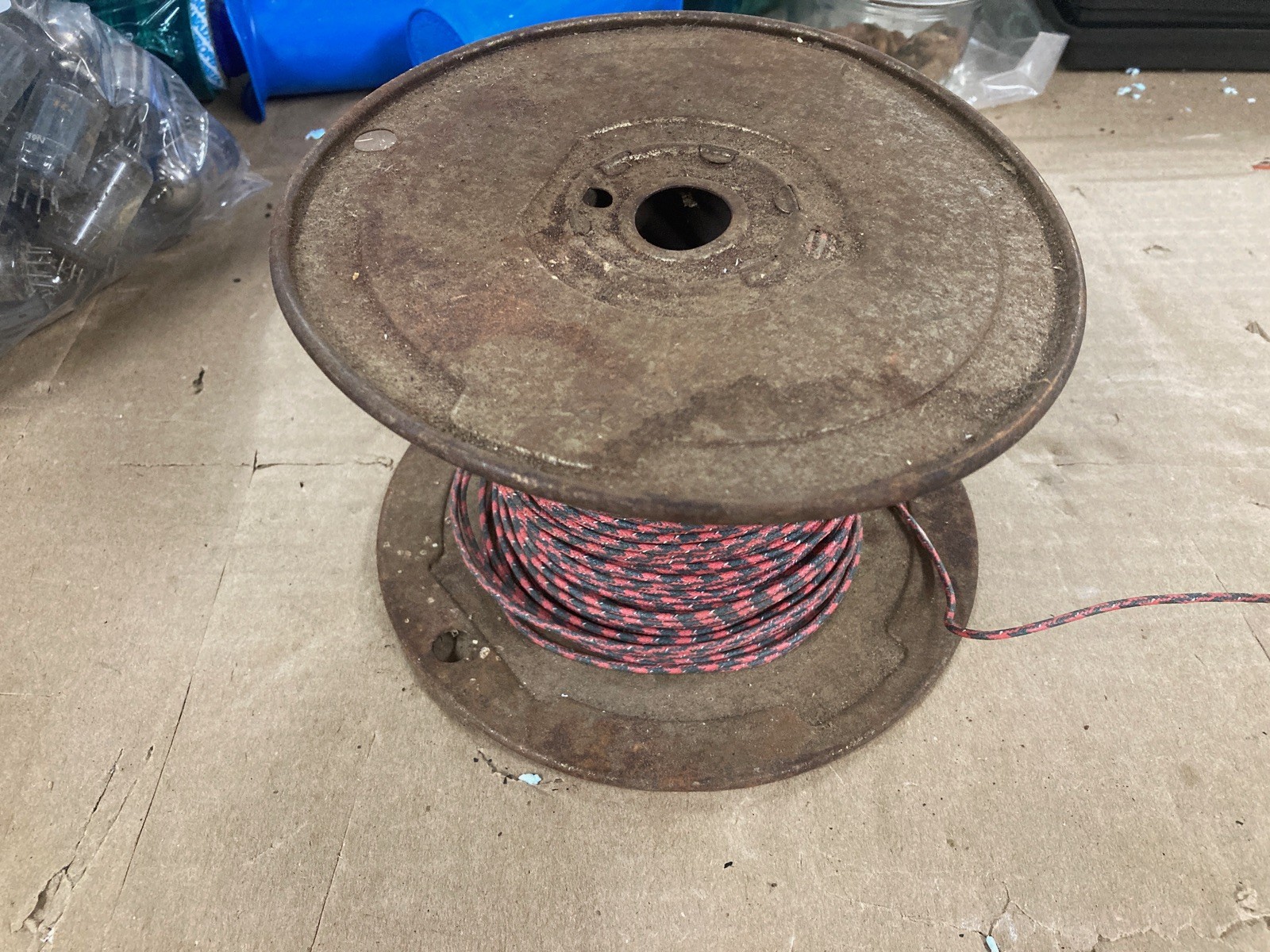 Roll of Western Electric Cloth Wire #22