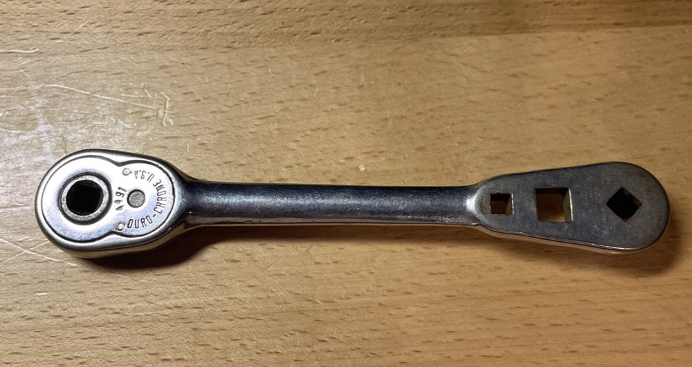 Duro Chrome 4491 Refrigerator Ratchet