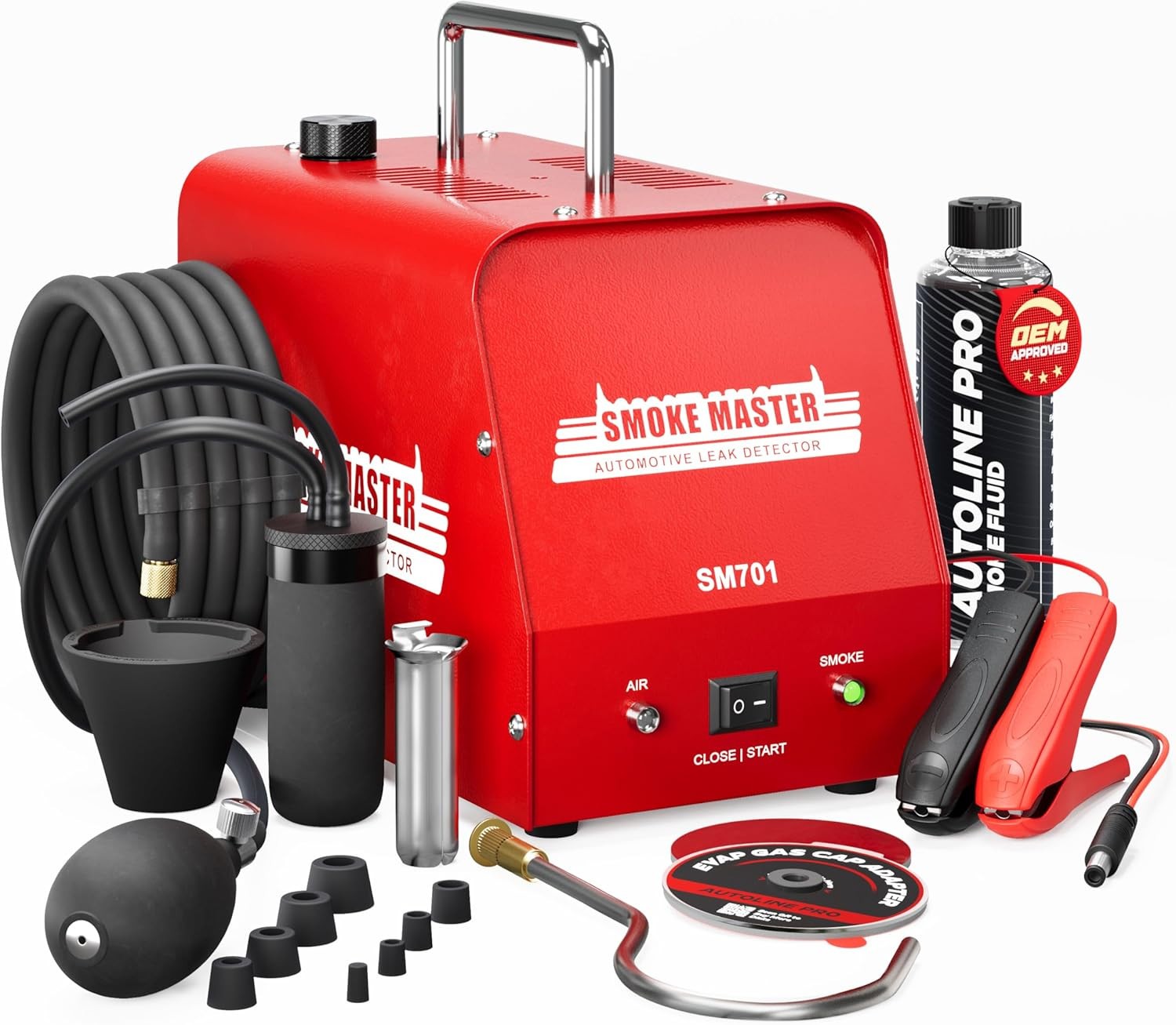 Automotive EVAP Smoke Machine Diagnostic Vacuum Leak Detection Tester NEW