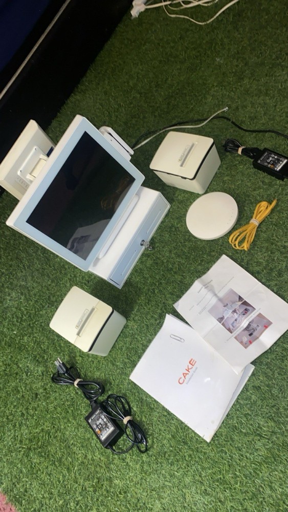 Complete CAKE POS System - Touchscreen & Register & 2 Receipts Printers