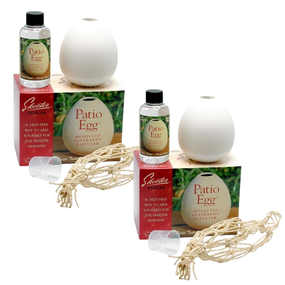 Skeeter Screen 90760R Patio Egg Diffuser – Decorative Essential Oil... Fas