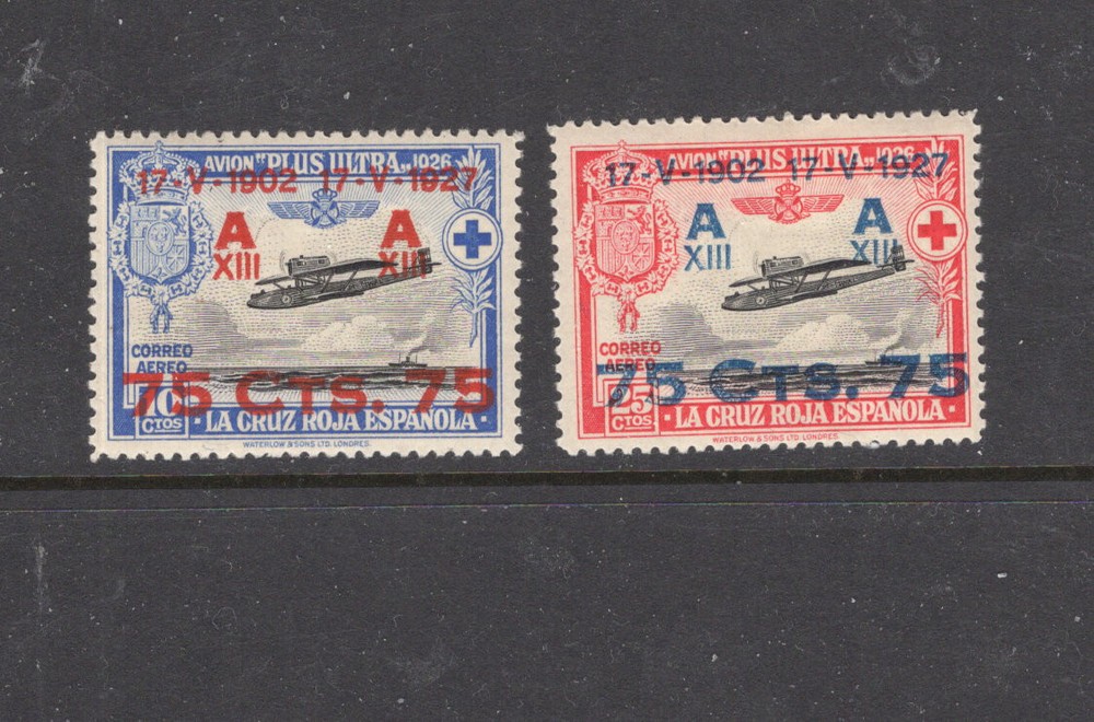 Spain  B61-62  mint   hinged