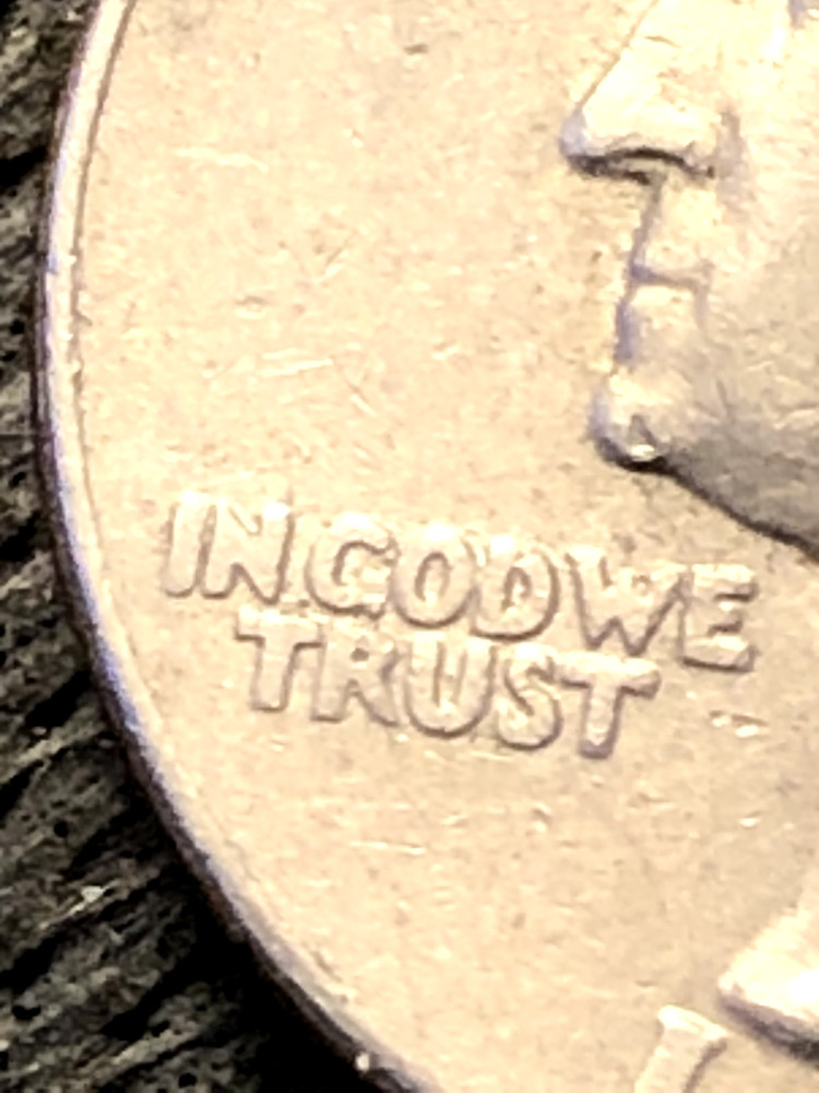 1984 D LIBERTY 25c MM PARTIALLY FILLED