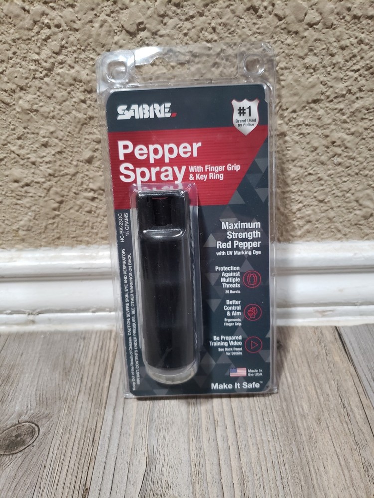 Sabre Red Pepper Spray. Maximum Strength.