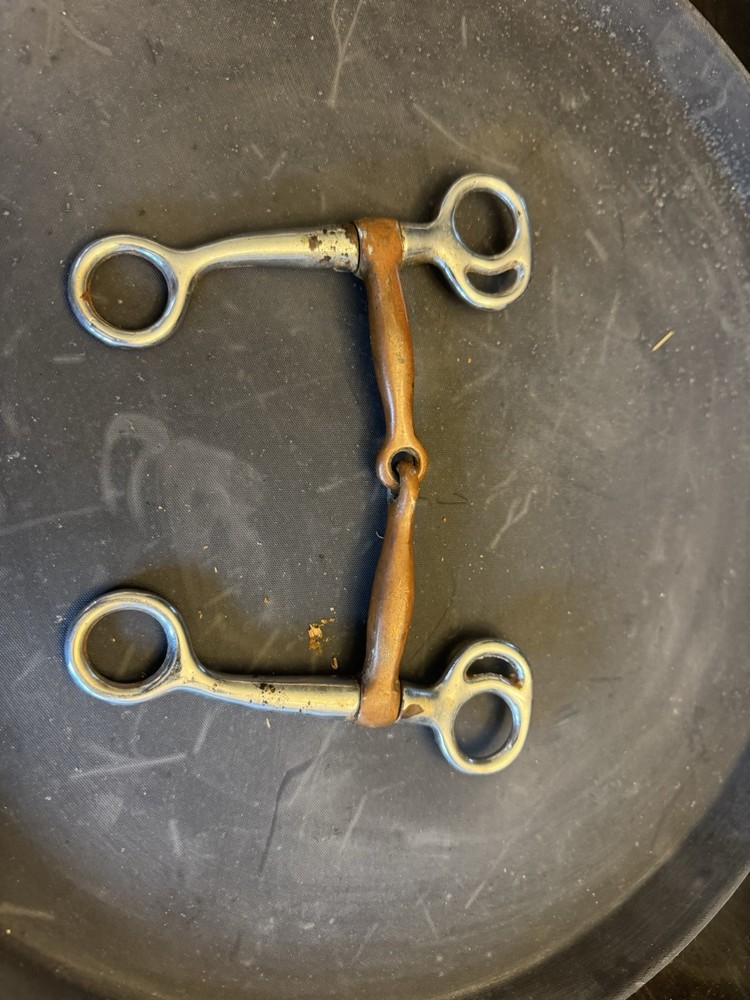 Snaffle Bit with Copper Mouth