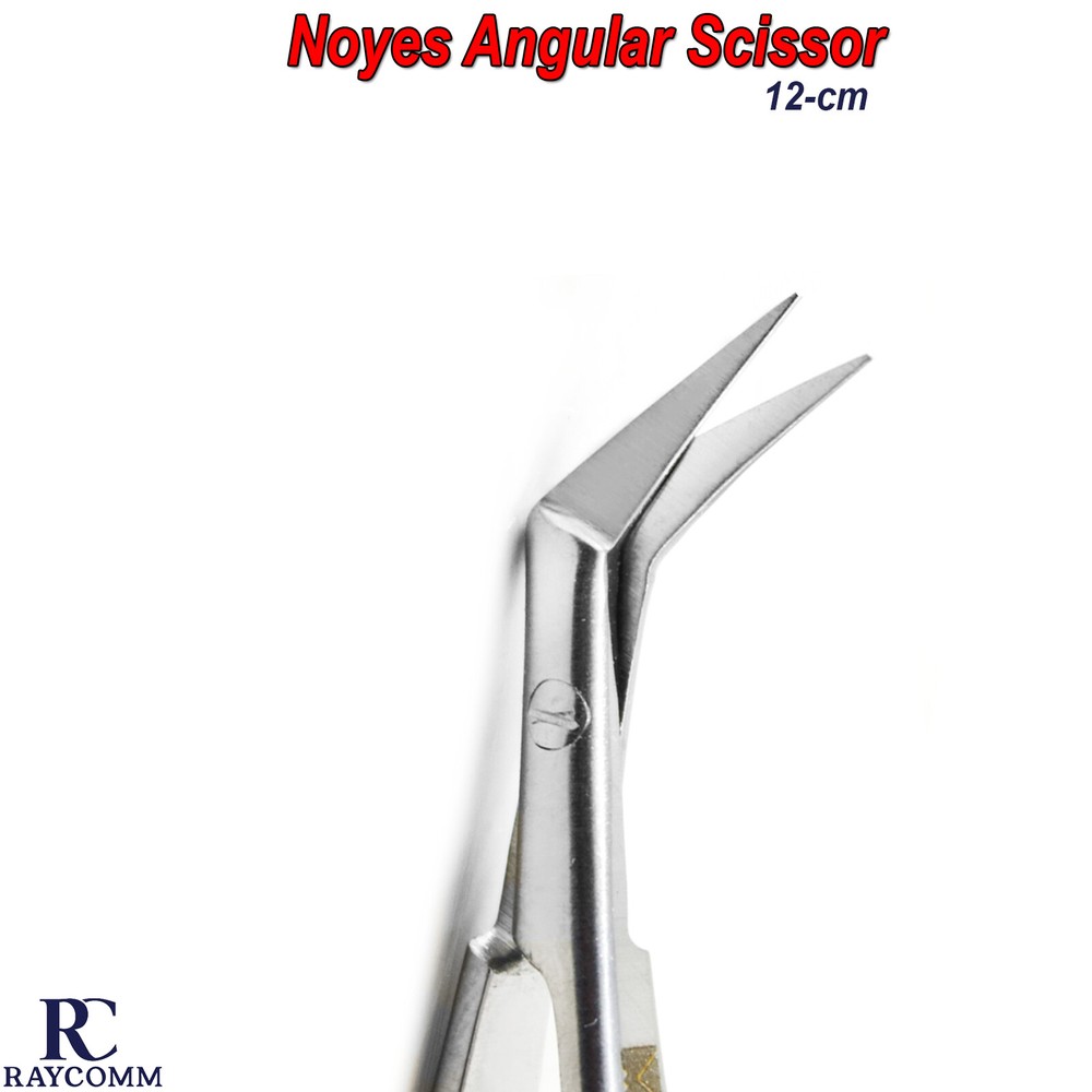 Surgery Ophthalmic Spring Action Noyes Angular Scissor Ophthalmology Micro Shear